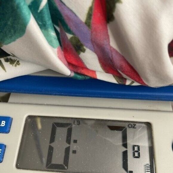 Tommy Bahama Lined Swim Trunks Men Size XL White/Green Baja Mauna Loa Palms - Picture 11 of 11